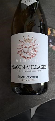 Bourgogne Mâcon et mâcon-villages Jean Bouchard 2023