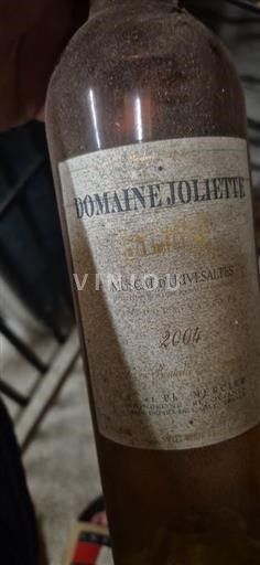 Roussillon Muscat de Rivesaltes Domaine Joliette 2004