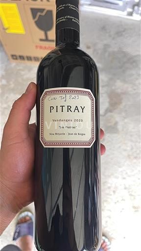 Bordeaux Castillon-côtes-de-bordeaux Pitray Les Prairies 2020
