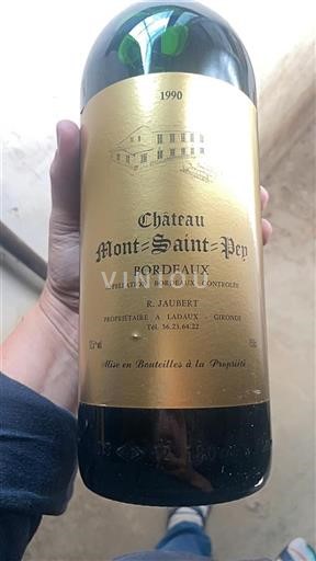 Bordeaux Château Mont-Saint-Pey 1990