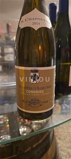 Rhônevallei Condrieu M. Chapoutier Schistes d'Agrumes 2014