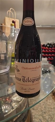 Rhônedalen Châteauneuf-du-Pape Domaine Vieux Télégraphe La Crau 2016
