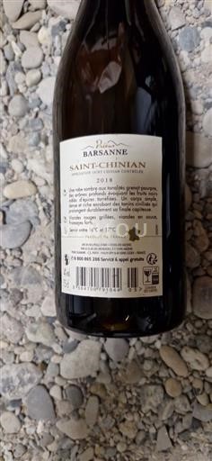 Languedoc Saint-Chinian Prieuré de Barsanne 2018