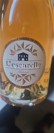 Provence Coteaux Varois en Provence L'escarelle Mahaut 2018