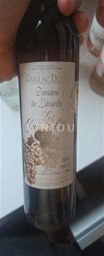 Linguadoca e Rossiglione Côtes de Thongue Domaine Labarthète Les Grands d'Oc 2003