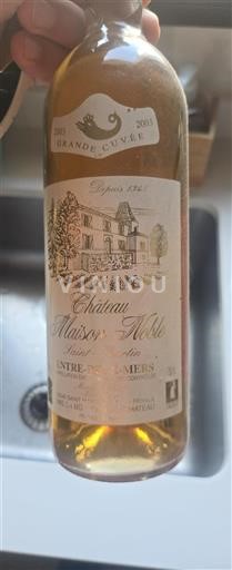 Bordeaux Entre-deux-Mers Château Maison Noble Saint-Martin Grande 2003