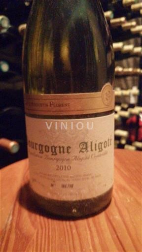 Burgundy Bourgogne Aligoté Augustin Florent 2010