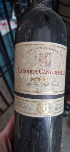 Bordeaux Médoc Laroque Cantegrelle 2004