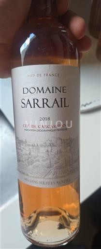Languedoc a Roussillon Cité de Carcassonne Domaine Sarrail 2018