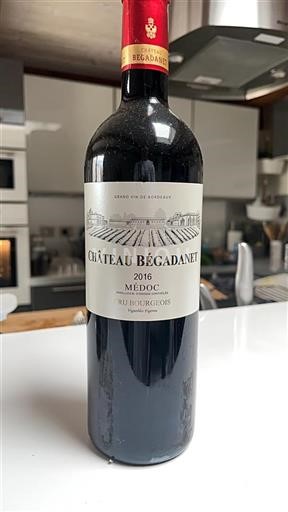 Bordeaux Médoc Cru Bourgeois Bégadanet 2016