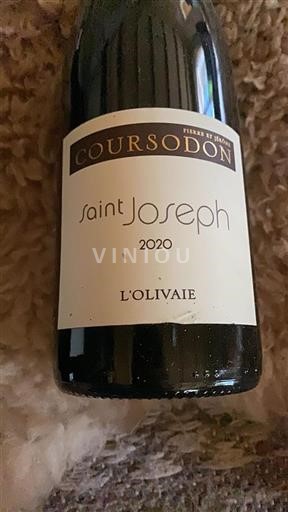 Vallée du Rhône Saint-Joseph Coursodon L'Olivaie 2020