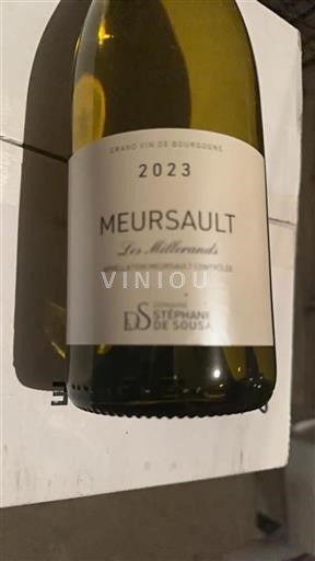 Borgogna Meursault Domaine Stéphane de Sousa Les Millerands 2023
