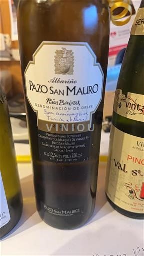 Galicia Rías Baixas Pazo San Mauro 2014