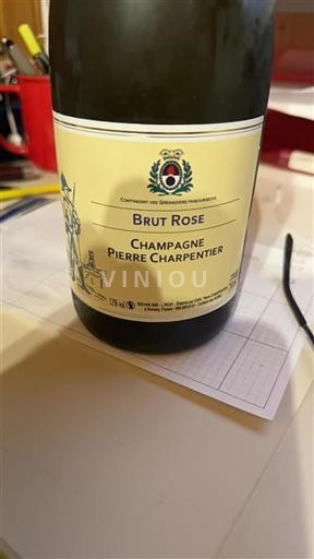Champagne Šampanské Pierre Charpentier Brut Rosé Neročník