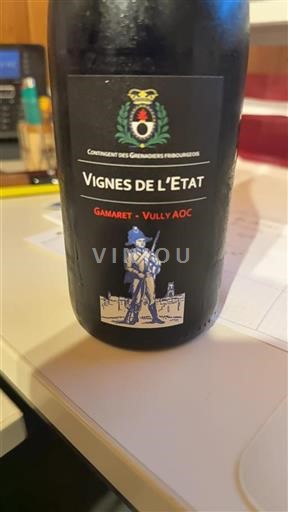 Fribourg Vully Vignes de l'État Grenadiers 2020