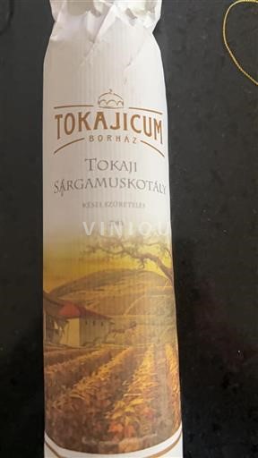 Tokaj Niet gespecificeerd Tokajicum Borház Tokaji Sárgamuskotály 2018