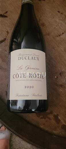 Rhônevallei Côte-rôtie Benjamin et David Duclaux La Germine 2020