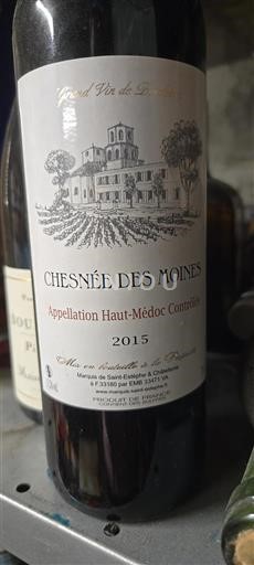 Bordeaux Haut-Médoc Chesnée des Moines 2015
