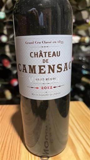 Bordeaux Haut-Médoc Grand Cru Camensac 2012