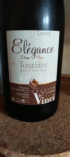 Loire Valley Touraine Cellier Léonard de Vinci Élégance Non-Vintage