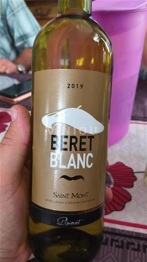 Sud-Ovest Saint-Mont Plaimont Béret Blanc 2019