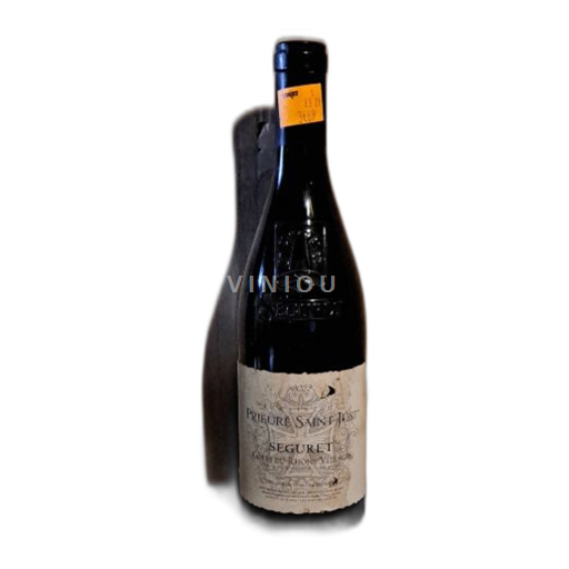Rhônen laakso Côtes-du-rhône-villages Domaine Prieuré Saint-Just Séguret 2022