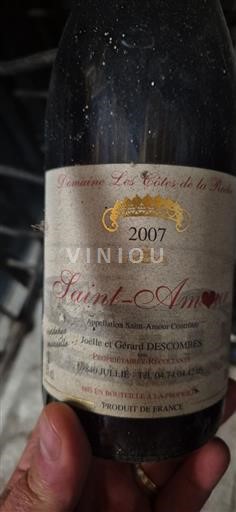 Beaujolais Saint-Amour Domaine Les Côtes de la Roche 2007