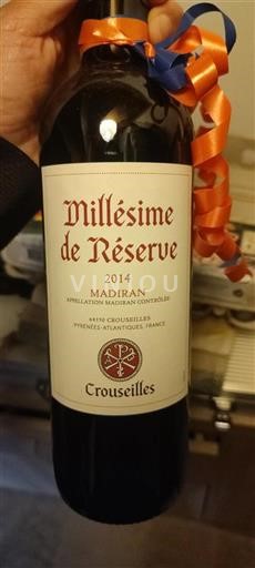 Jihozápad Madiran Crouseilles Millésime de Réserve 2014