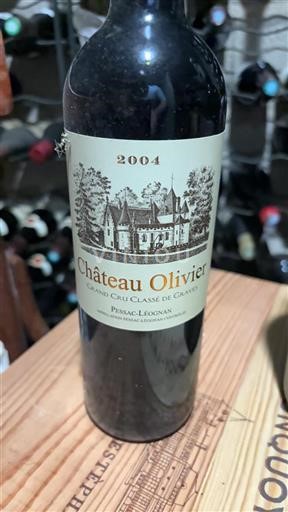 Bordeaux Pessac-Léognan Grand Cru Olivier 2004