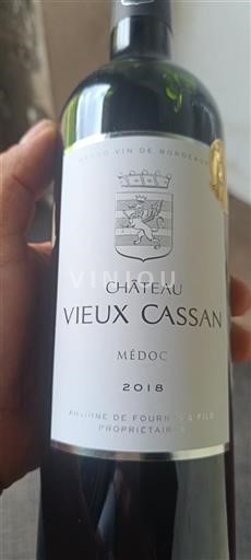 Bordeaux Médoc Château Vieux Cassan 2018