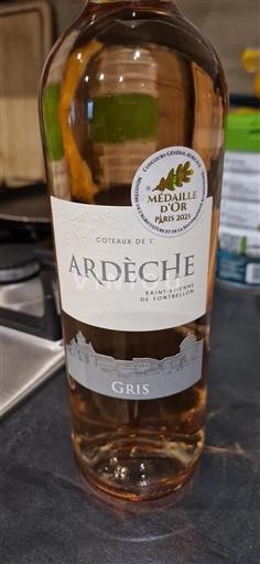 Alpen und Rhônetal Coteaux der Ardèche Saint-Étienne de Fontbellon Gris 2024