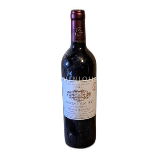 Bordeaux Lalande-de-pomerol Château Musset Première 2011