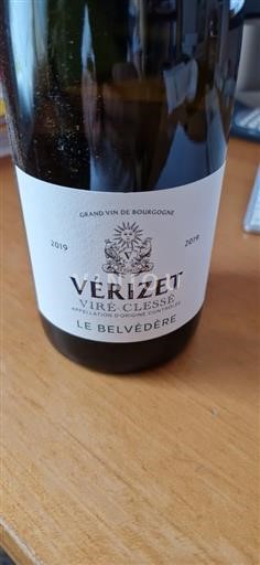 Bourgondië Viré-Clessé Vérizet Le Belvédère 2019