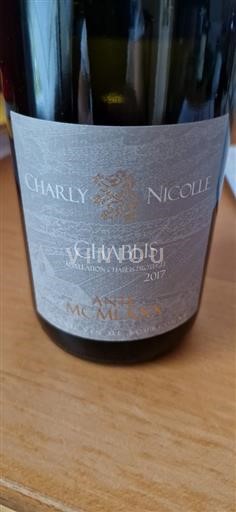 Bourgogne Chablis Charly Nicolle Ancestrum 2017