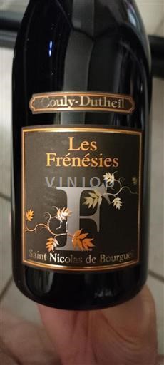 Valle del Loira Saint-Nicolas-De-Bourgueil Couly-Dutheil Les Frénésies 2023
