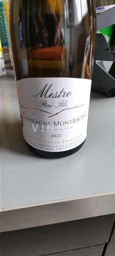 Bourgogne Chassagne-montrachet Grand Cru Mestre Pere Fils 2022