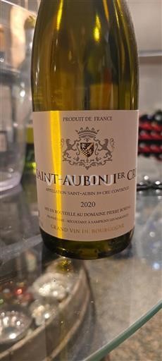 Burgundy Saint-Aubin Premier Cru Domaine Pierre Bordal 2020