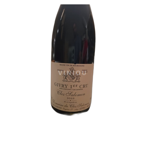 Burgundy Givry Premier Cru Domaine Clos Salomon Clos Salomon 2019
