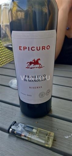 Puglia Primitivo di Manduria Epicuro Riserva 2021