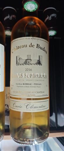 Bordeaux Graves Supérieures Château Budos Clémentine 2016