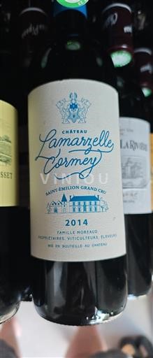 Bordeaux Saint-Émilion Grand Cru Grand Cru Château Lamarzelle Cormey 2014