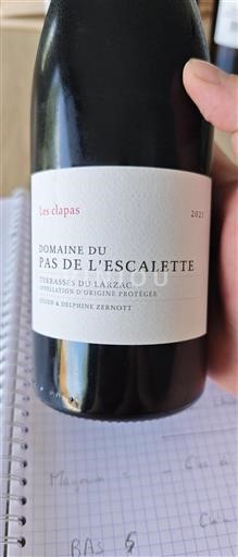 Linguadoca Terrasses-du-Larzac Domaine Pas de l'Escalette Les clapas 2021