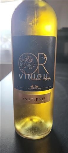 Bordeaux Sauternes Château Voigny Grain d'Or 2016