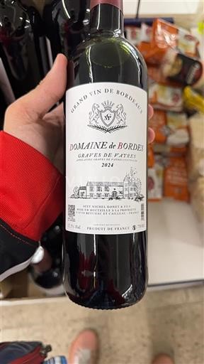 Bordeaux Graves-de-Vayres Domaine Bordes 2024