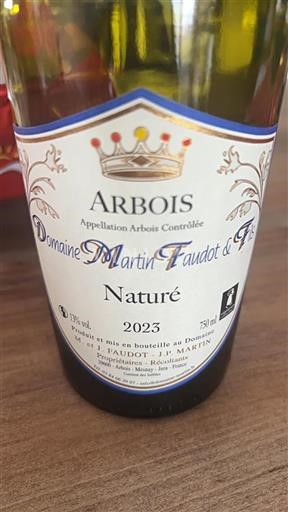 Jura Arbois Domaine Martin Faudot & Fils Naturé 2023