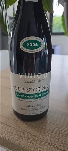 Borgogna Nuits-Saint-Georges Premier Cru Domaine Henri Gouges Clos des Porrets St-Georges 2006