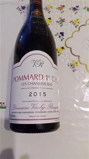 Borgoña No especificado Premier Cru Domaine Virely-Rougeot Les Chanlins Bas 2015