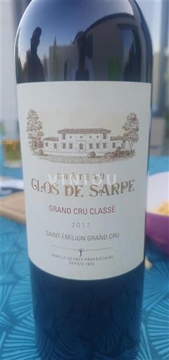 Bordeaux Saint-Émilion Grand Cru Grand Cru Château Clos de Sarpe 2017