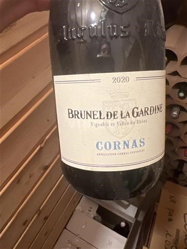 Údolí Rhôny Cornas Brunel de la Gardine 2020