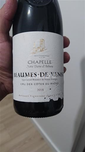 Rhônen laakso Beaumes de Venise Chapelle Notre Dame Aubune 2018
